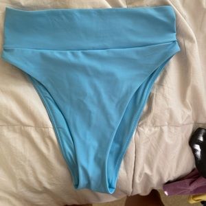 high waisted bikini bottoms
